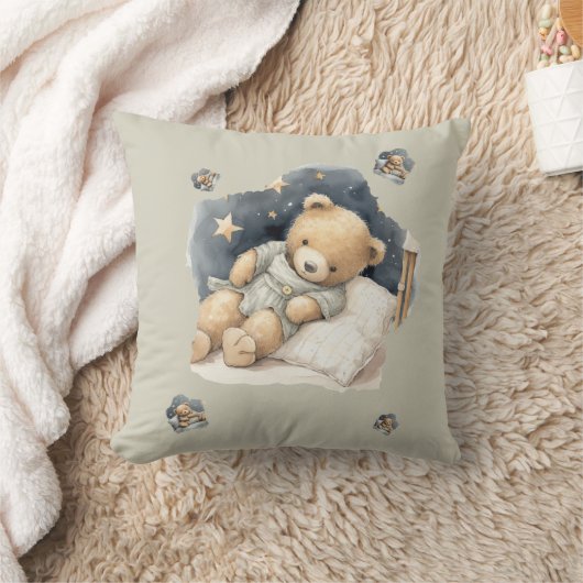 Schlafender Bär Kissen (Decke)