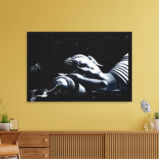 Schlafender Buddha / Buddhismus Leinwanddruck (Insitu (Wohnzimmer))