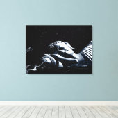 Schlafender Buddha / Buddhismus Leinwanddruck (Insitu (Holzboden))