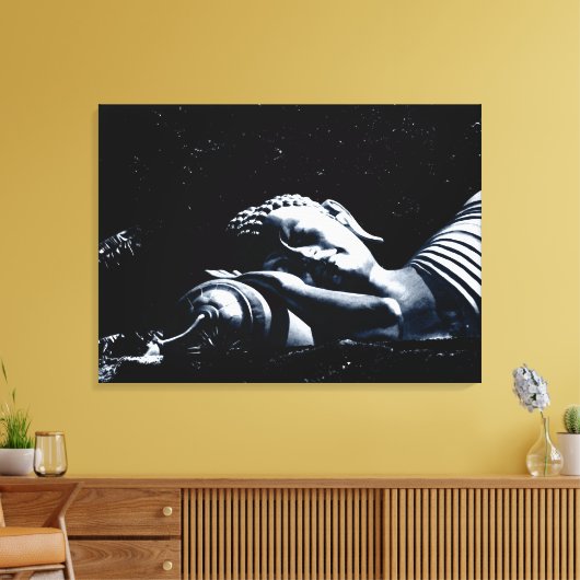 Schlafender Buddha / Buddhismus Leinwanddruck (Insitu (Wohnzimmer))