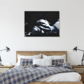 Schlafender Buddha / Buddhismus Leinwanddruck (Insitu (Schlafzimmer))