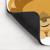 Schlafender Cartoon Löwenmousepad Mousepad (Ecke)