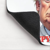 Schlafender Donald – Eine subtile politische Karik Mousepad (Ecke)