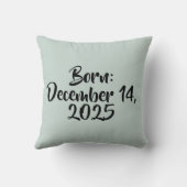 Schlafender Drache mit grünen Flügeln  Kissen (Rückseite)