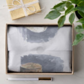 Schlafender Eisbär, Aquarellkunst Seidenpapier (Geschenk)