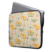Schlafender Fuchs Laptop Sleeve (Vorderseite Links)