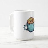 Schlafender Gecko Kaffeetasse (Vorderseite Links)