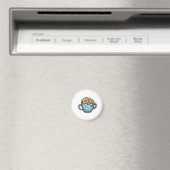 Schlafender Gecko Magnet (In Situ (Geschirrspüler))
