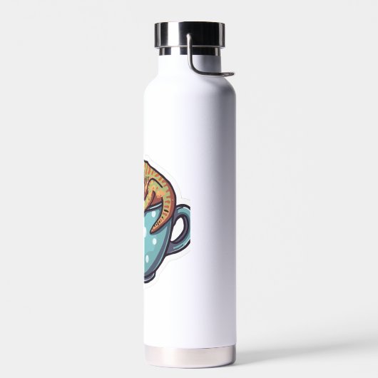 Schlafender Gecko Trinkflasche (Links)