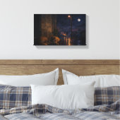 Schlafender Hund Leinwanddruck (Insitu (Schlafzimmer))