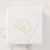 Schlafender Igel Geschenkanhänger (Mit Box)