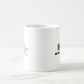 Schlafender Jack Russell Kaffeetasse (Mittel)