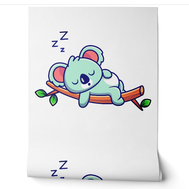 Schlafender Koala Tapete (Abrollen)