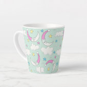 Schlafender Mond Milchtasse (Linke Ecke)