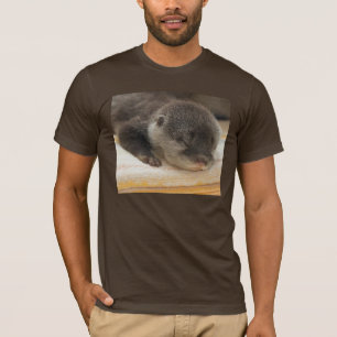 Schlafender Otter T-Shirt