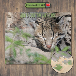 Schlafender Ozelot Puzzle