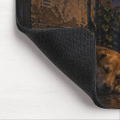 schlafender Straßenhund Mousepad (Ecke)