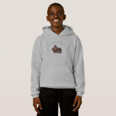 Schlafender Teddybär Hoodie (Vorne ganz)