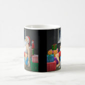 Schlafender Weihnachtsmann Kaffeetasse (Mittel)