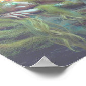 Schlafendes Feenposter Poster (Ecke)