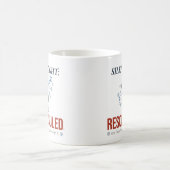 Schlafendes Frenchie Weihnachts-Zitat-Mug-Design Kaffeetasse (Mittel)