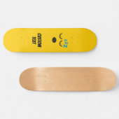 Schlafendes Gesicht Skateboard (Horizontal)