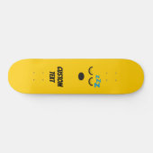 Schlafendes Gesicht Skateboard (Horizontal)