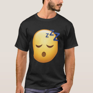 Schlafendes Gesicht u2013 Catching Zu2019s im Stil T-Shirt