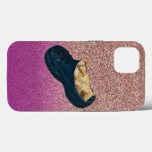 Schlafendes Kätzchen in Croc-Schuh, Iphone 13 Case (Rückseite (Horizontal))