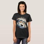 Schlafendes Mädchen T-Shirt (Vorne ganz)