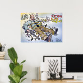 Schlafendes Riesenposter Poster (Heimbüro)