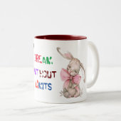 Schläfendichte Zwei-Tone-Tasse Zweifarbige Tasse (VorderseiteRechts)