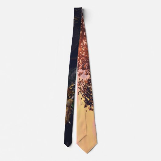 Schlafendrache Krawatte (Rückseite)