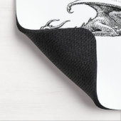 Schlafendrache Mousepad (Ecke)