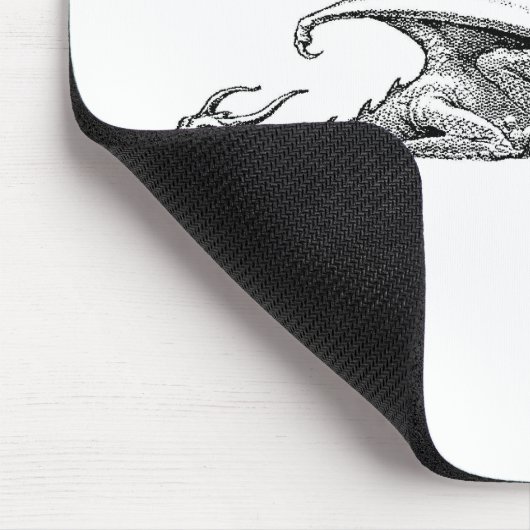 Schlafendrache Mousepad (Ecke)