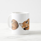 SchlafenFox Kaffeetasse (Vorderseite Links)