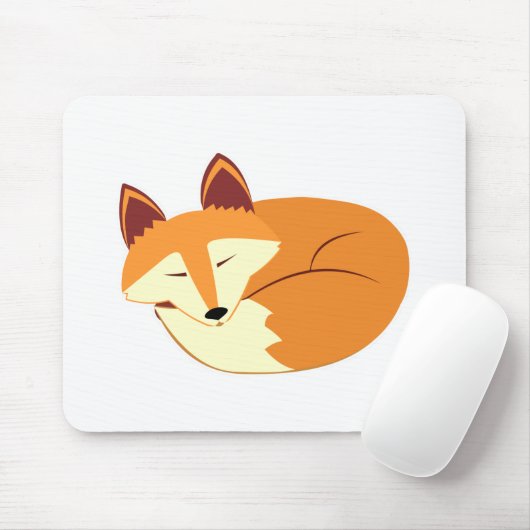SchlafenFox Mousepad (Mit Mouse)