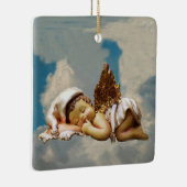 Schlafengel Keramikornament (Rechts)