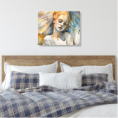 Schlafengel Leinwanddruck (Insitu (Schlafzimmer))