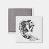 Schlafengel Magnet (Vorderseite/Rückseite)