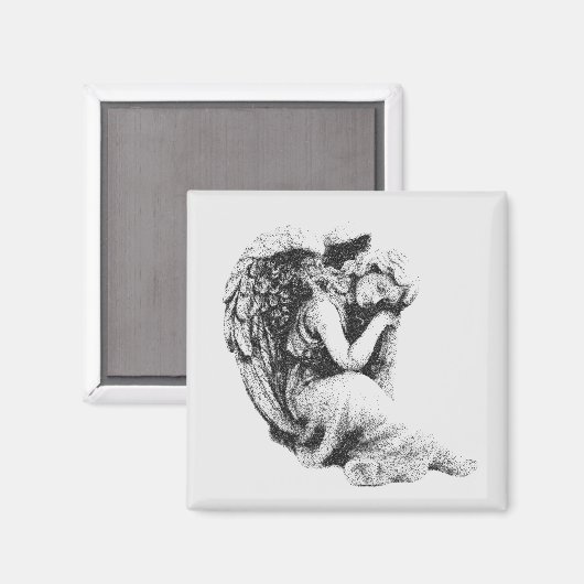 Schlafengel Magnet (Vorderseite/Rückseite)