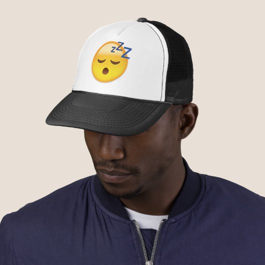 Schlafengesicht Emoji Truckerkappe (Beispiel)