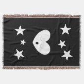 Schlafenherz-Wurfs-Decke Decke (Vorderseite)