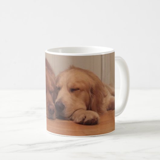 Schlafenhunde Kaffeetasse (VorderseiteRechts)