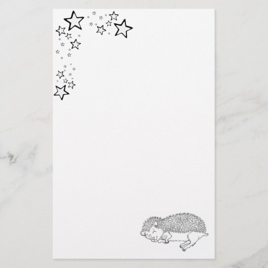 SchlafenIgels-Papier Briefpapier (Vorderseite)