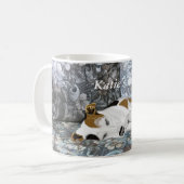SchlafenJack Russell Kaffeetasse (Vorderseite Links)