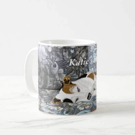 SchlafenJack Russell Kaffeetasse (Vorderseite Links)