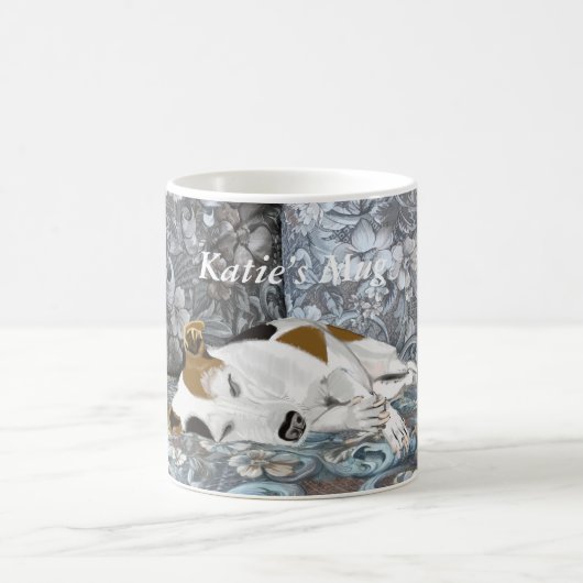 SchlafenJack Russell Kaffeetasse (Mittel)