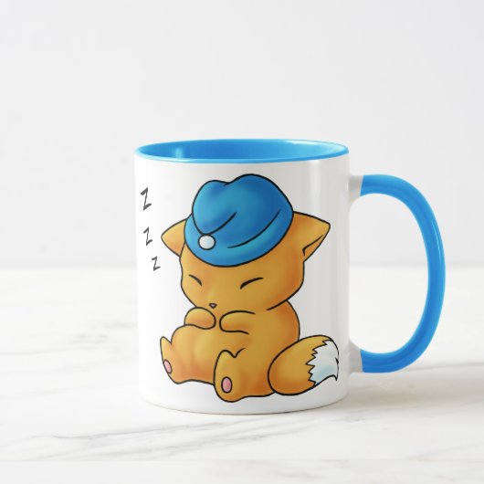 SchlafenkappeFox Tasse (Rechts)