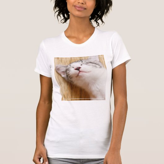 Schlafenkätzchen T-Shirt (Vorderseite)